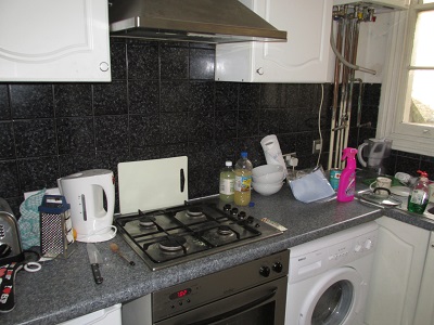 Well located one bedroom flat could be used as two bedroom flat.